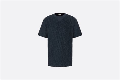 dior oblique t-shirt relaxed fit|dior towel t shirt.